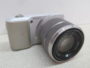 1610万画素★SONY NEX-3 デジタル一眼カメラ α ソニー アルファ SEL1855 レンズ付き USED 12130★！！