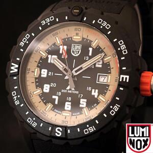 【激レア】Luminox/ルミノックス/メンズ腕時計/男性用/お洒落/ブラック.オレンジ.黒色/希少/プレゼントに/クオーツ/高級/ブランド品/新品