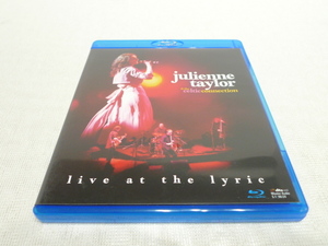 輸入盤ブルーレイ★　ジュリアン・テイラー　Live At The Lyric by Julienne Taylor　★