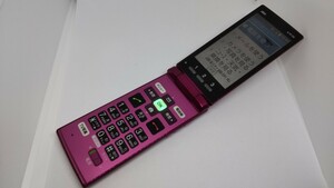 A250 au SIMフリー かんたんケータイ KYF38 KYOCERA 4Gガラホ 簡易動作確認＆簡易清掃＆初期化OK 判定○ 送料無料 SIMロック解除手続済