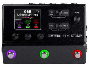 LINE6 HX Stomp 展示1台限りアウトレット特価 コンパクトマルチギタプロセッサー
