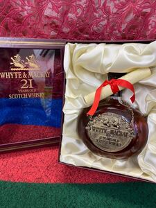 ホワイト&マッカイ 21年 750ml 43％　WHYTE&MACKAY ウイスキーモルトグレーン　スコットランド　未開封