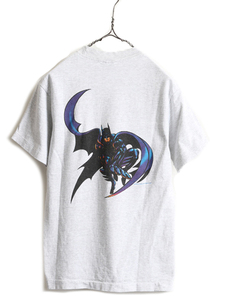 90s USA製 ★ バットマン 両面 プリント Tシャツ メンズ XS レディース S 程/ 90年代 オールド BATMAN オフィシャル GIANT ヒーロー 当時物