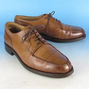 LYF16325 CROCKETT&JONES クロケット&ジョーンズMORETON モールトン Uチップ シューズ 8 1/2 E