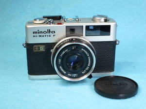  MINOLTA　 HI-MATIC F 　/ ミノルタ　ハイマチックF 良品・動作品のコンパクトカメラ　