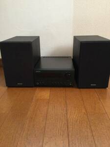 Denon デノンCD RECEIVER SYSTEM DーT1CDレコーダー スピーカー オーディオ (RT)