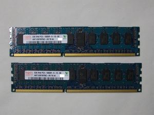 ▽HYNIX HMT125R7BFR8C-H9 PC3-10600R DDR3-1333 4GB(2GB*2) ECC REG 中古 500202-061