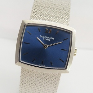 #anzj パテックフィリップ Patek Philippe 腕時計 スクエア ヴィンテージ 750WG 手巻き 無垢 3352/1 レディース [785398]