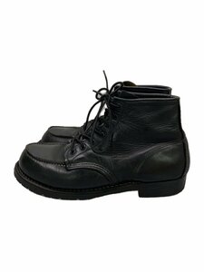 RED WING◆レースアップブーツ/UK6.5/BLK/9015//