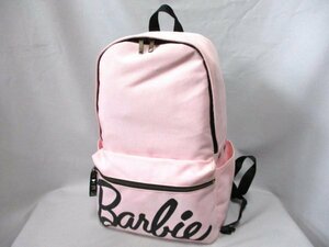 【O406】Barbie/バービー◇リュックサック　PK　背当てクッション　スタッズ付　H41cm