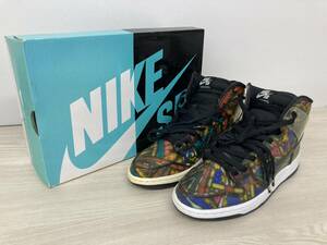 NIKE SB ナイキ CONCEPTS DUNK HIGH PREMIUM STAINED GLASS / 313171-606 / 27cm 