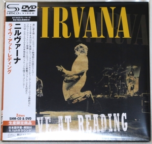 ☆ ニルヴァーナ NIRVANA ライヴ・アット・レディング LIVE AT READING 初回限定 紙ジャケ 2枚組 CD+DVD 日本盤 帯付き UICY94346 新品同様