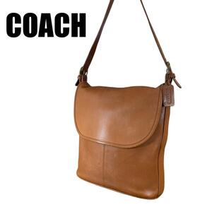 COACH コーチ OLDCOACH オールドコーチ ショルダーバッグ ブラウン キャメル USA製 4115 ヴィンテージ ビンテージ 