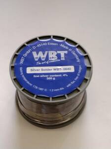 WBT-0840 Silver Solder 500g 銀入りハンダ　長期保存品