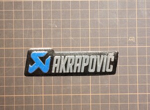 送料無料　AKRAPOVIC　アクラポビッチ　マフラー　ステッカー　アルミ