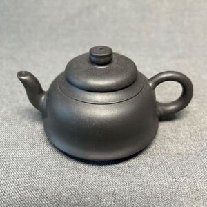 紫砂壷　紫砂急須　宜興　紫砂　名人作品　在銘あり　朱泥　茶道具　煎茶　茶道　管理014