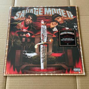 21 SAVAGE - SAVAGE MODE II レッドビニール RED VINAL