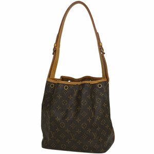 【ジャンク品】ルイ・ヴィトン Louis Vuitton プチ ノエ ワンショルダー 巾着型 モノグラム ブラウン M42226 レディース 【中古】