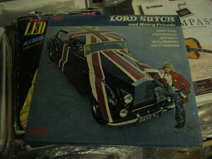 ロードサッチ / LORD SUTCH and Heavy Friends U.S.LP シュリンク付 JIMMY PAGE JOHN BONHAM JEFF BECK NOEL REDDING NICKY HOPKINS