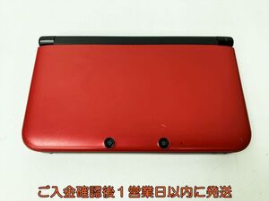 【1円】ニンテンドー3DSLL 本体 レッド/ブラック SPR-001 任天堂 初期化済 未検品ジャンク 3DS LL E01-851rm/F3