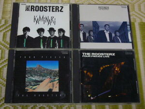 THE ROOSTERZ CD 4 枚（中古）大江慎也 花田裕之 ルースターズ TH eROOSTERS