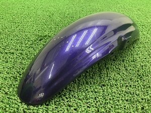 バンディット400 フロントフェンダー 紫M 33D0 スズキ 純正 中古 バイク 部品 GK7AA 後期 修復素材に 品薄 希少品 車検 Genuine