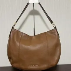 マイケルコース MICHAEL KORS ワンショルダーバック レザー ブラウン