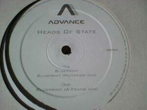 テクノ Heads Of State / Blueprint 12インチです。