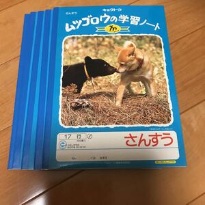 さんすうノート　17行 5冊