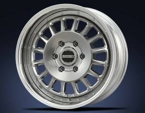 CRS ESSEX ホイール ENCD-18 2ピース 18×8.5J +31～+50 1本 ハイパーグロス(HG)/アルマイト ハイエース 200系 2004年8月～