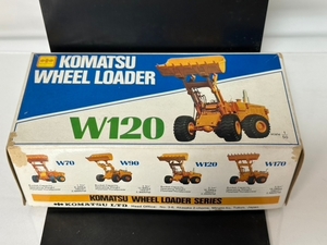 KOMATSU WHEEL LOADER SERIES 小松ホイールローダーシリーズ　W120 1/50