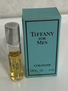 ★希少★TIFFANY FOR MEN/ティファニー フォーメン・ミニ香水★4ml・EDC・USED★定形外発送220円