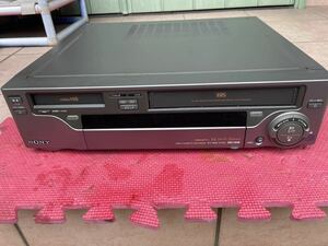 SONY ビデオカセットレコーダー VHSビデオデッキ Wビデオデッキ VHS 8ミリ