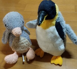 ペンギンぬいぐるみ　2個★アルファ　タオルぬいぐるみ　赤ちゃんペンギン