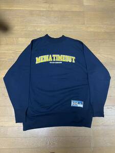 【新品同様L】WINICHE&CO. × NCAA × BEAMS JAPAN / College Print Sweat ウィニッチアンドコー　ビームス ミシガン　スウェット