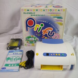 #989 Pri FUN プリファン セガ SEGA ホビープリンター セガエンタープライズゼス ピコ セガサターン 当時もの レトロ