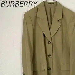 BURBERRYS テーラードジャケット 裏地付き シンプル 古着 大きめ