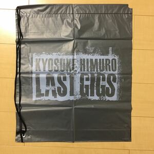 新品 未使用 氷室京介 LAST GIGS テイクアウトバッグ グッズ