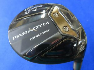 【中古】キャロウェイ 2023 PARADYM MAXFAST（パラダイム マックスファスト）フェアウェイウッド　5W（19°）【SR】SPEEDER NX-40 for CW