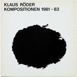 Klaus Roder (＝Kraftwerk on Autobahn) - Kompositionen 1981 - 83 限定アナログ・レコード