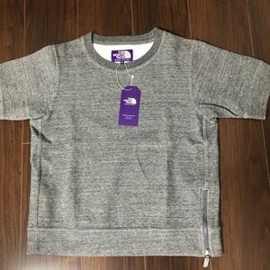 レディースM ノースフェイスパープルレーベル Tシャツ 半袖スウェット COOLMAX THE NORTH FACE PURPLE LABEL トップス NT6602N 杢グレー WM