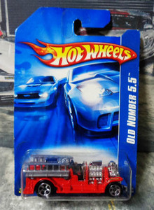 HOTWHEELS OLD NUMBER 5.5　ホットウィール オールドナンバー 消防車　説明文・写真ご参照　　　///(071)