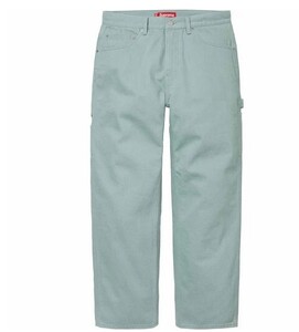 送料無料【ミント・36】Denim Painter Pant supreme 国内正規 新品未開封 24ss シュプリーム デニム ペインターパンツ パンツ mint