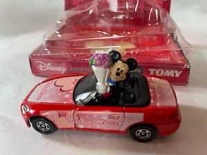 未使用★トミー★トミカ★ミッキー★ディズニーラブ★トミカ エディション★HondaS2000赤★Disney Love Tomica Edition TOMY★少々難