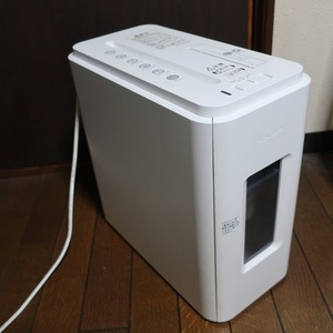 KOKUYO コクヨ Silent-Duo KPS-MX100W ホワイト シュレッダー CD、カードも裁断 No.1