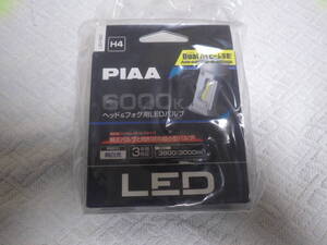 PIAA　ヘッド＆フォグ用LEDバルブ　LEH180　6000K　H4