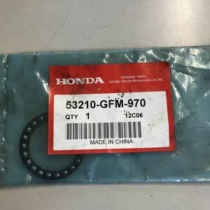 M4358 HONDA ステムボール　新品　品番53210-GFM-970 リード110