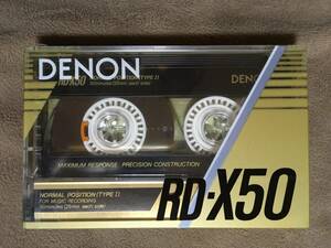 【 送料無料！!・とっても希少な未開封品です！】★DENON デノン◇RD-X 50◇ノーマルポジション/日本コロムビア★