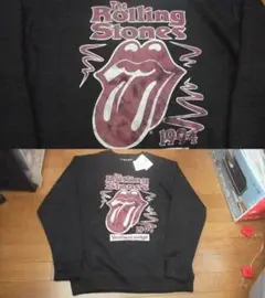 唇　新品 rolling stones ローリングストーンズ スウェット LL