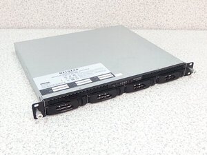 ■※ 【現状品】 NETGEAR ラック型NAS ReadyNAS RNR-4B 4ベイ HDD4TB×3 データ消去済み 通電のみ確認